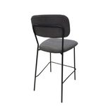 Casa si Gradina - Mobilier - Scaune si fotolii - Scaune - Scaun bar Nero, Gri, 47x51x89 cm - Infinity.ro