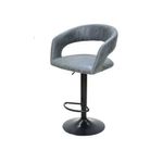 Casa si Gradina - Mobilier - Scaune si fotolii - Scaune - Scaun bar Giro, Gri, 55x54x80-107 cm - Infinity.ro