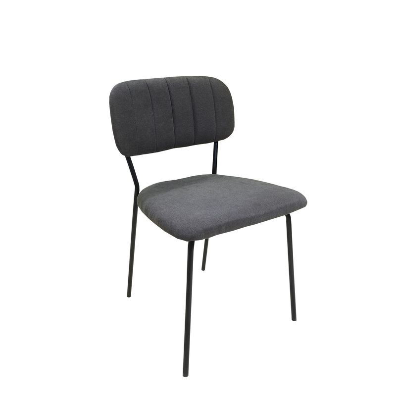 Casa si Gradina - Mobilier - Scaune si fotolii - Scaune - Scaun bucatarie/dining Nina, Gri, 47x51x78 cm - Infinity.ro