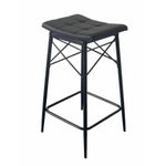 Casa si Gradina - Mobilier - Scaune si fotolii - Scaune - Scaun bar Darton, Negru, 30x40x71 cm, UnicSpot - Infinity.ro