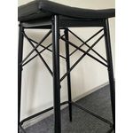 Casa si Gradina - Mobilier - Scaune si fotolii - Scaune - Scaun bar Darton, Negru, 30x40x71 cm, UnicSpot - Infinity.ro