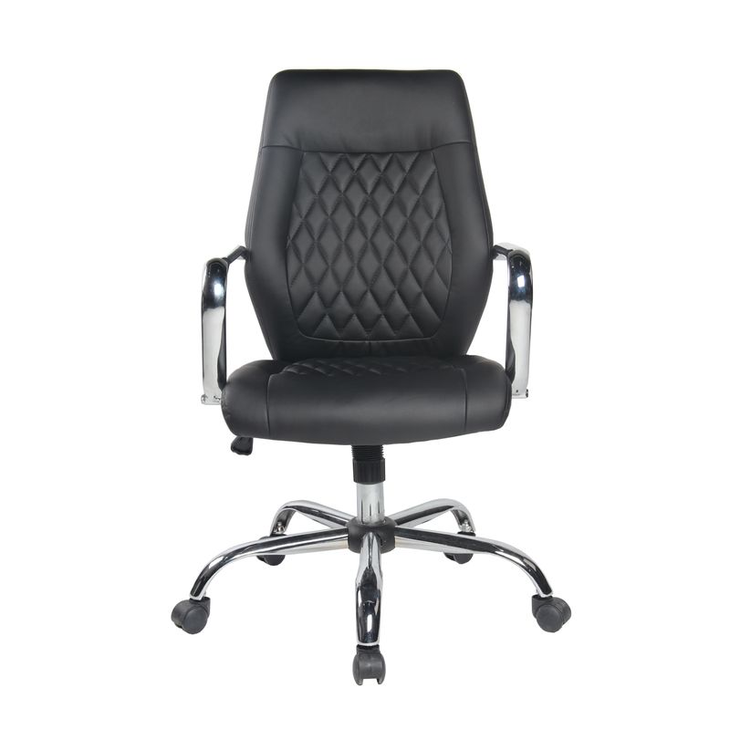 Casa si Gradina - Mobilier - Scaune si fotolii - Scaune - Scaun de birou directorial US119, negru, 54x66x97-105 cm - Infinity.ro