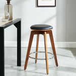 Casa si Gradina - Mobilier - Scaune si fotolii - Scaune - Scaun bar Hermes, negru, 58x58x77 cm - Infinity.ro
