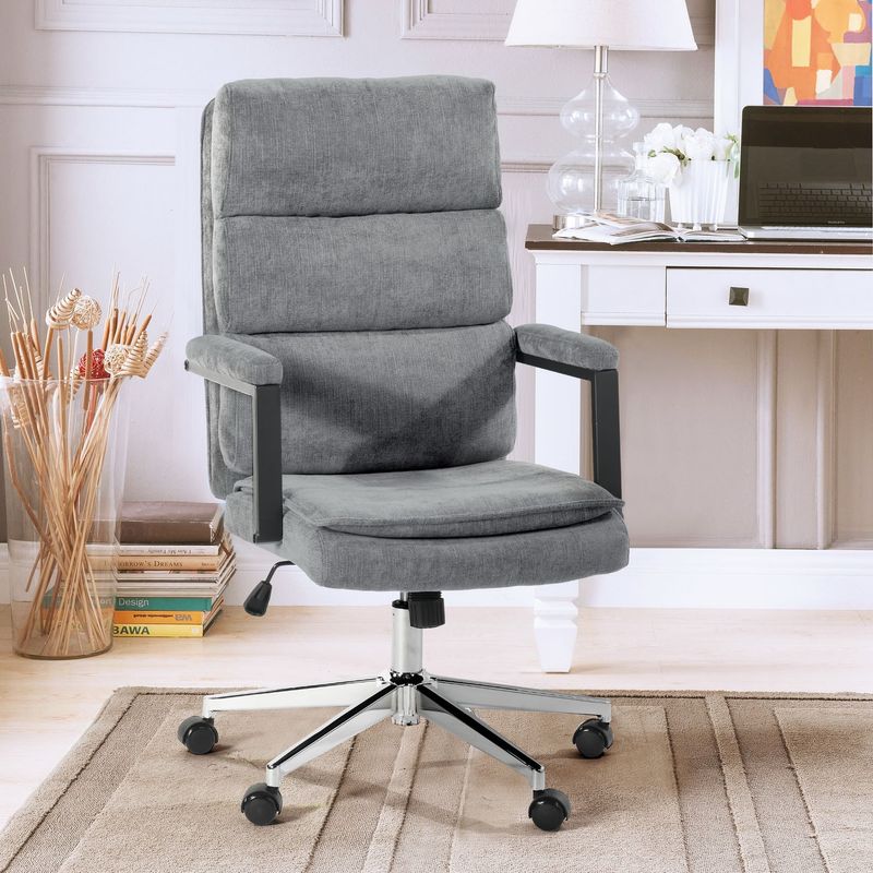 Casa si Gradina - Mobilier - Scaune si fotolii - Scaune - Scaun de birou US134 Aria, gri, 65.5x71.5x106-116 cm - Infinity.ro