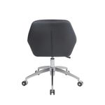 Casa si Gradina - Mobilier - Scaune si fotolii - Scaune - Scaun de birou directorial US63 textil, negru, 55x57x79-91 cm - Infinity.ro