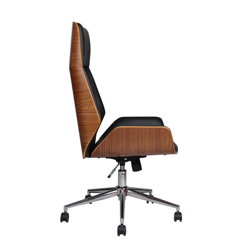 Casa si Gradina - Mobilier - Scaune si fotolii - Scaune - Scaun de birou directorial US116 Calisto, negru, 60x65x111-118 cm - Infinity.ro