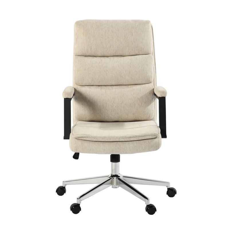 Casa si Gradina - Mobilier - Scaune si fotolii - Scaune - Scaun de birou US134 Aria, bej, 65.5x71.5x106-116 cm - Infinity.ro