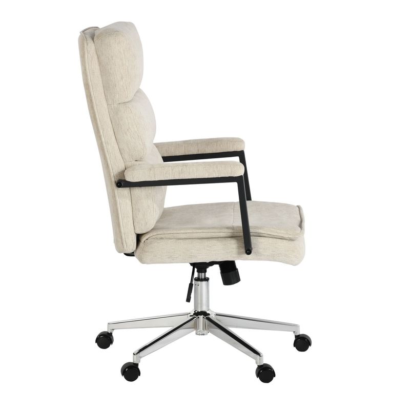 Casa si Gradina - Mobilier - Scaune si fotolii - Scaune - Scaun de birou US134 Aria, bej, 65.5x71.5x106-116 cm - Infinity.ro