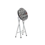 Casa si Gradina - Mobilier - Scaune si fotolii - Tabureti - Taburet pliant Cosmo Paris, negru, 30x30x50 cm - Infinity.ro