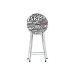 Casa si Gradina - Mobilier - Scaune si fotolii - Tabureti - Taburet pliant Cosmo Paris, negru, 30x30x50 cm - Infinity.ro
