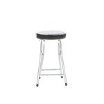 Casa si Gradina - Mobilier - Scaune si fotolii - Tabureti - Taburet pliant Cosmo Paris, negru, 30x30x50 cm - Infinity.ro