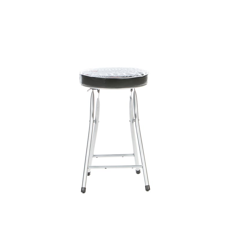 Casa si Gradina - Mobilier - Scaune si fotolii - Tabureti - Taburet pliant Cosmo Paris, negru, 30x30x50 cm - Infinity.ro