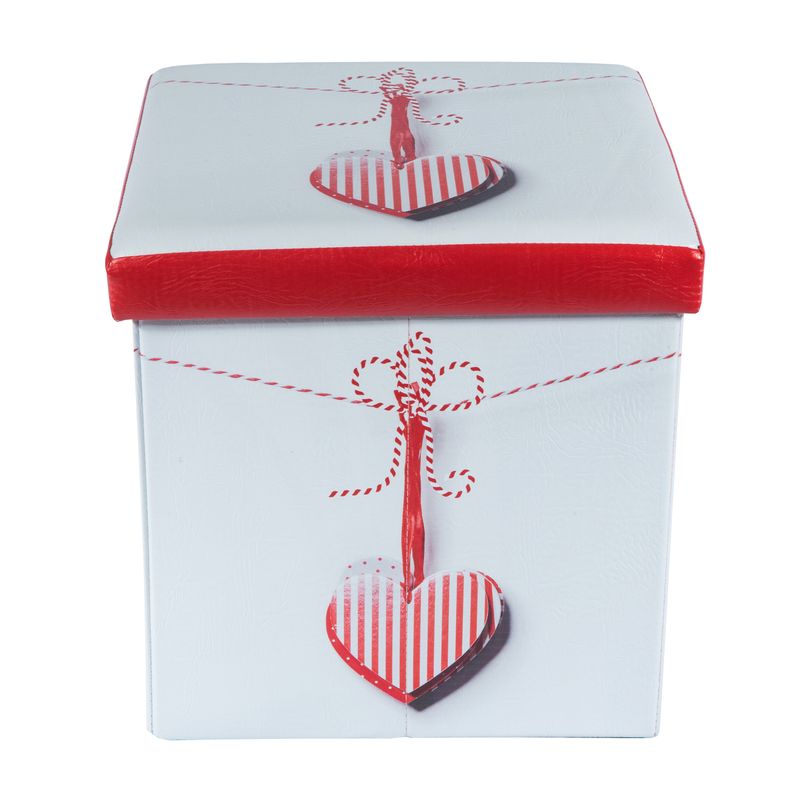 Casa si Gradina - Mobilier - Scaune si fotolii - Tabureti - Taburet Design Stripes, multicolor, 38x38x37.5 cm - Infinity.ro