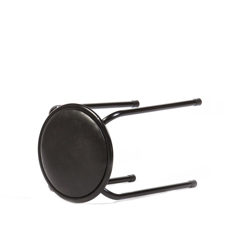 Casa si Gradina - Mobilier - Scaune si fotolii - Tabureti - Taburet fix Alicante, negru, 30x30x45 cm - Infinity.ro