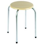 Casa si Gradina - Mobilier - Scaune si fotolii - Tabureti - Taburet fix Mambo, natur, 30x30x45 cm - Infinity.ro