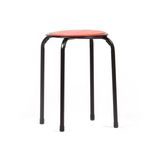 Casa si Gradina - Mobilier - Scaune si fotolii - Tabureti - Taburet fix Alicante, rosu, 30x30x45 cm - Infinity.ro