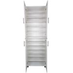 Casa si Gradina - Mobilier - Dulapuri si sifoniere - Dulapuri - Dulap sau pantofar Leon, alb, 70x34x210 cm - Infinity.ro