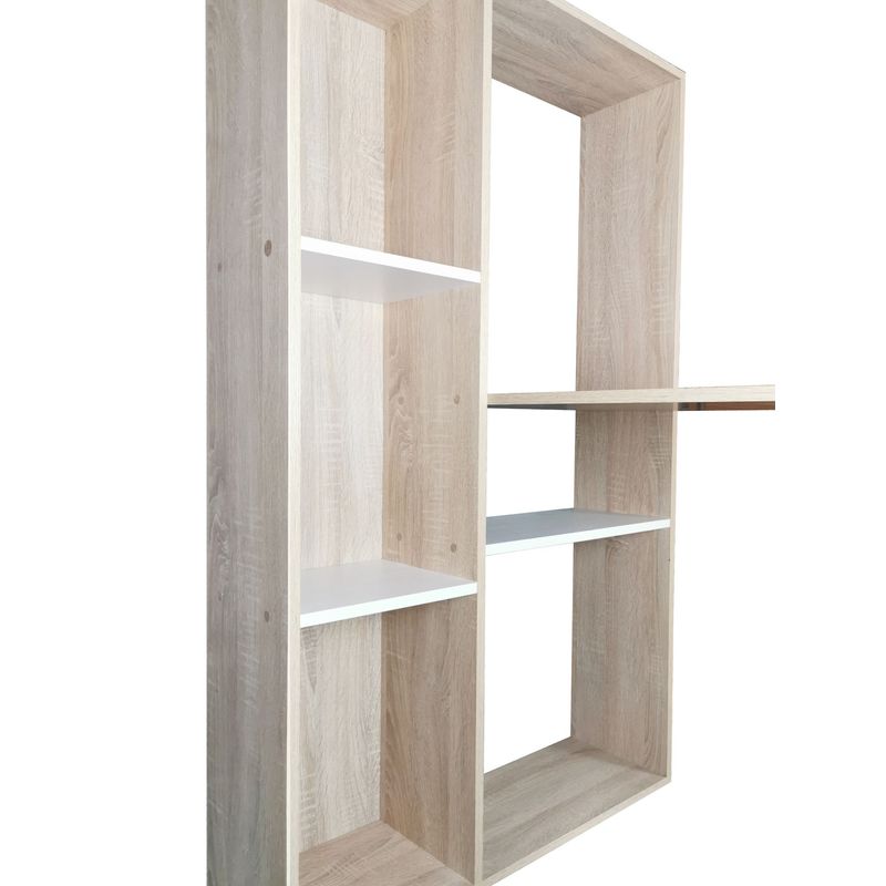 Casa si Gradina - Mobilier - Mese si birouri - Birouri - Birou Baber, stejar alb, 84x120x138 cm - Infinity.ro