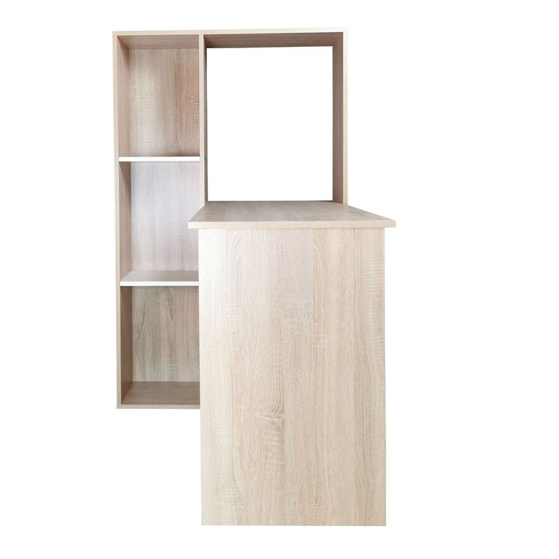 Casa si Gradina - Mobilier - Mese si birouri - Birouri - Birou Baber, stejar alb, 84x120x138 cm - Infinity.ro