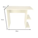 Casa si Gradina - Mobilier - Mese si birouri - Birouri - Birou Arnes, alb, 85x40x76 cm - Infinity.ro