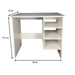 Casa si Gradina - Mobilier - Mese si birouri - Birouri - Birou Molde, alb, 90x52x72.5 cm - Infinity.ro
