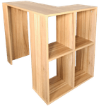 Casa si Gradina - Mobilier - Mese si birouri - Birouri - Birou Baillie, stejar alb, 90x60x75 cm - Infinity.ro