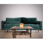 Casa si Gradina - Mobilier - Mese si birouri - Mese bucatarie si dining - Masa Cafea Turo antichizat, stejar alb, 87x60x43 cm - Infinity.ro