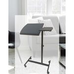 Laptop, Telefoane si Tablete - Laptopuri si accesorii - Accesorii Laptop - Standuri/Coolere notebook - Masa laptop Mala, negru, 58x35x73.5-90 cm - Infinity.ro