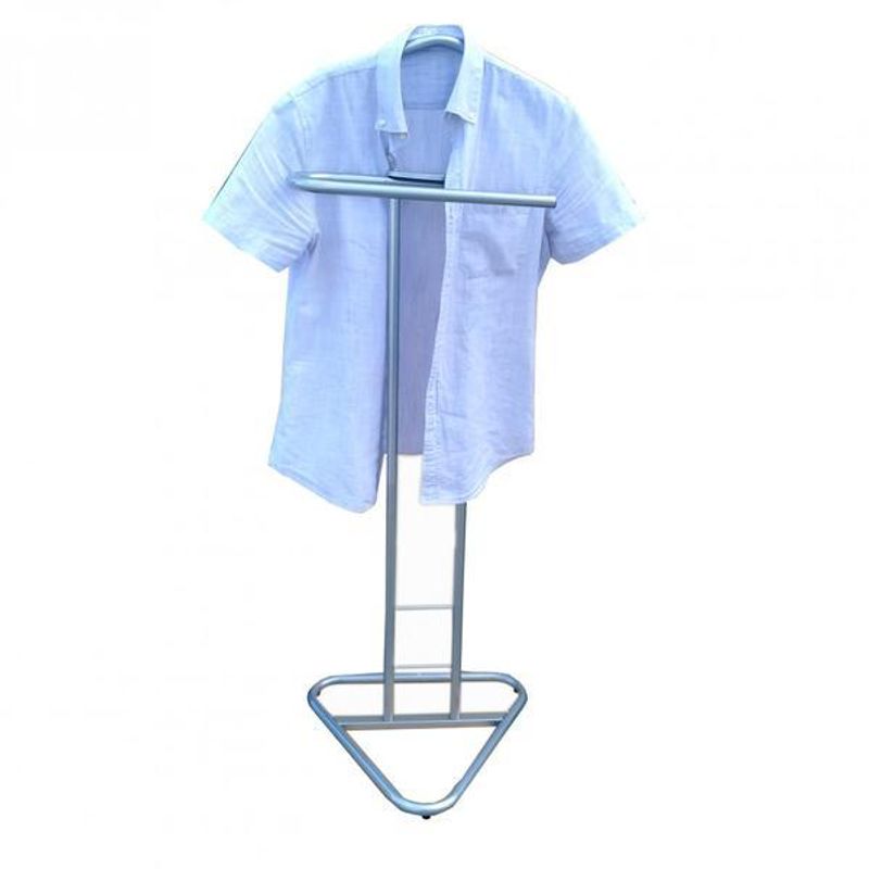 Casa si Gradina - Mobilier - Organizare si depozitare - Cuiere - Suport haine metalic, gri, 46x110 cm - Infinity.ro