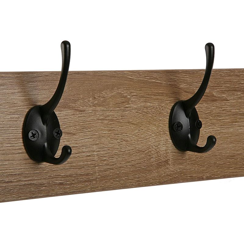 Casa si Gradina - Mobilier - Organizare si depozitare - Cuiere - Cuier si suport pantofi Skalo, negru, 60x40x175 cm, - Infinity.ro