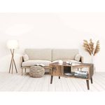 Casa si Gradina - Mobilier - Mese si birouri - Masute de cafea - Masuta cafea Retro, maro, 100x50x45 cm - Infinity.ro