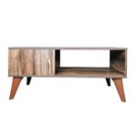 Casa si Gradina - Mobilier - Mese si birouri - Masute de cafea - Masuta cafea Retro, maro, 100x50x45 cm - Infinity.ro