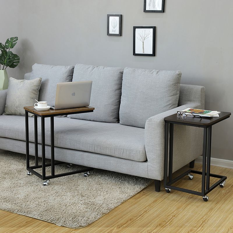 Casa si Gradina - Mobilier - Mese si birouri - Masute de cafea - Masuta laterala de cafea, maro, 50x35x62 cm - Infinity.ro