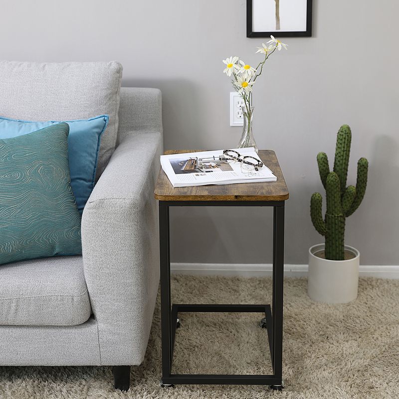 Casa si Gradina - Mobilier - Mese si birouri - Masute de cafea - Masuta laterala de cafea, maro, 50x35x62 cm - Infinity.ro