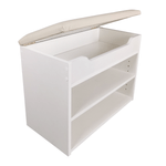 Casa si Gradina - Mobilier - Organizare si depozitare - Organizator incaltaminte - Pantofar Albia, alb, 60x30x45 cm - Infinity.ro