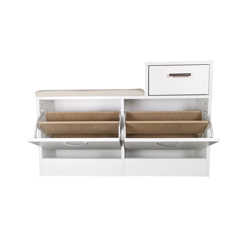 Casa si Gradina - Mobilier - Organizare si depozitare - Organizator incaltaminte - Pantofar Jana, alb, 94.5x31x56.5 - Infinity.ro
