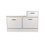 Casa si Gradina - Mobilier - Organizare si depozitare - Organizator incaltaminte - Pantofar Jana, alb, 94.5x31x56.5 - Infinity.ro