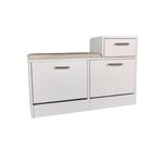Casa si Gradina - Mobilier - Organizare si depozitare - Organizator incaltaminte - Pantofar Jana, alb, 94.5x31x56.5 - Infinity.ro