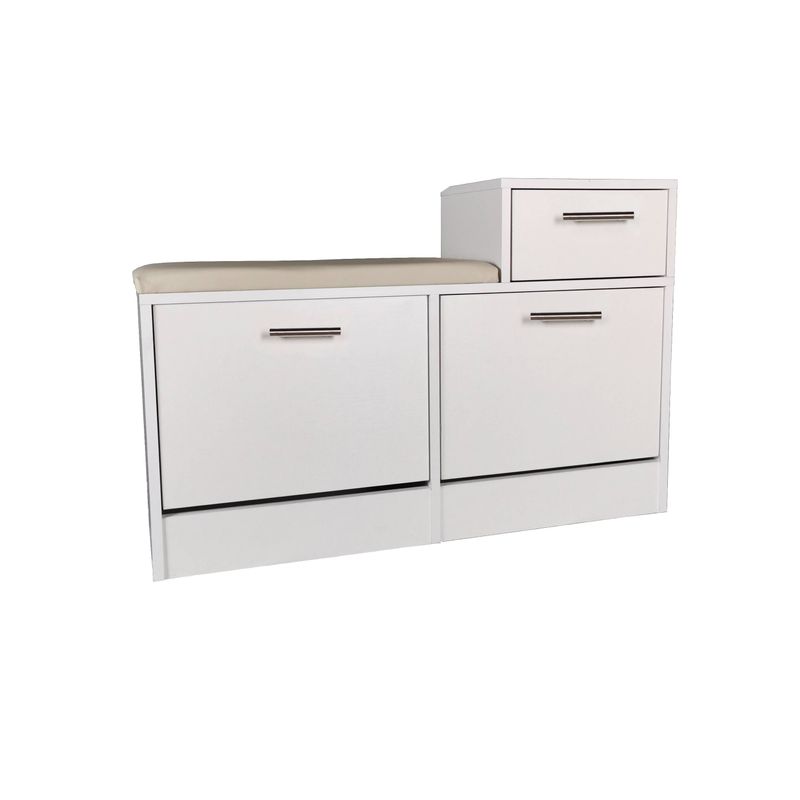 Casa si Gradina - Mobilier - Organizare si depozitare - Organizator incaltaminte - Pantofar Jana, alb, 94.5x31x56.5 - Infinity.ro