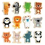 Jucarii, Copii si Bebe - Jucarii si jocuri - Jucarii & jocuri educative - Jocuri si jucarii educative - Joc cu magneti Animale prietenoase - Infinity.ro