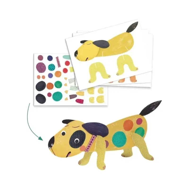 Jucarii, Copii si Bebe - Jucarii si jocuri - Jucarii & jocuri educative - Jocuri si jucarii educative - Joc creativ Casa animalelor - Infinity.ro