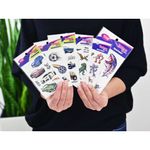 Ingrijire personala si Cosmetice - Ingrijire personala - Ingrijire corp - Tatuaje temporare - Set 40 tatuaje temporare tip autocolante, baieti - Infinity.ro