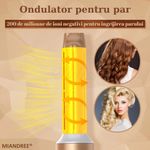 Ingrijire personala si Cosmetice - Aparate & accesorii ingrijire personala - Hair styling - Uscatoare de par - Set Uscator de Par 7 in 1 MIANDREE®, 1400W, Ondulator cu Absorbtie Automata, Difuzor, Perie Indreptare - Infinity.ro