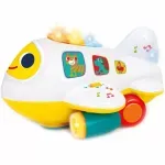 Jucarii, Copii si Bebe - Jucarii si jocuri - Jucarii bebelusi - Jucarii interactive bebelusi - Avion interactiv cu sunete si lumini pentru bebelusi - Infinity.ro