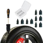 Auto si Moto - Anvelope si jante - Accesorii roti - Kituri pana - Set 10 stifturi vulcanizatoare pentru repararea rapida a anvelopelor (kit reparatie pana) - Infinity.ro