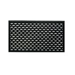 Casa si Gradina - Textile si covoare - Covoare - Covorase intrare - Covoras intrare Tris, negru, 40x70 cm - Infinity.ro