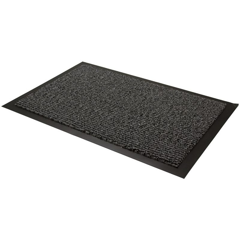 Casa si Gradina - Textile si covoare - Covoare - Covorase intrare - Covoras intrare Kansas, gri, 40x60 cm - Infinity.ro