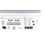 Casa si Gradina - Constructii - Usi interior, exterior si garaj - Usi interior - Set usa glisanta sticla GD04, 205x95x0.8 cm, UnicSpot - Infinity.ro