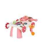 Jucarii, Copii si Bebe - Carucioare si articole de transport - Premergatoare - Antemergator Cu Centru De Activitati Multifunctional 3 In 1 WePro Store, Lumini, Sunete, Roti Antiderapante, Roz, 6 + - Infinity.ro