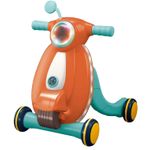 Jucarii, Copii si Bebe - Carucioare si articole de transport - Premergatoare - Antemergator cu sunete si lumini WePro Store, panou de control, joc cu mingea, viteza reglabila, Portocaliu, 12 luni + - Infinity.ro